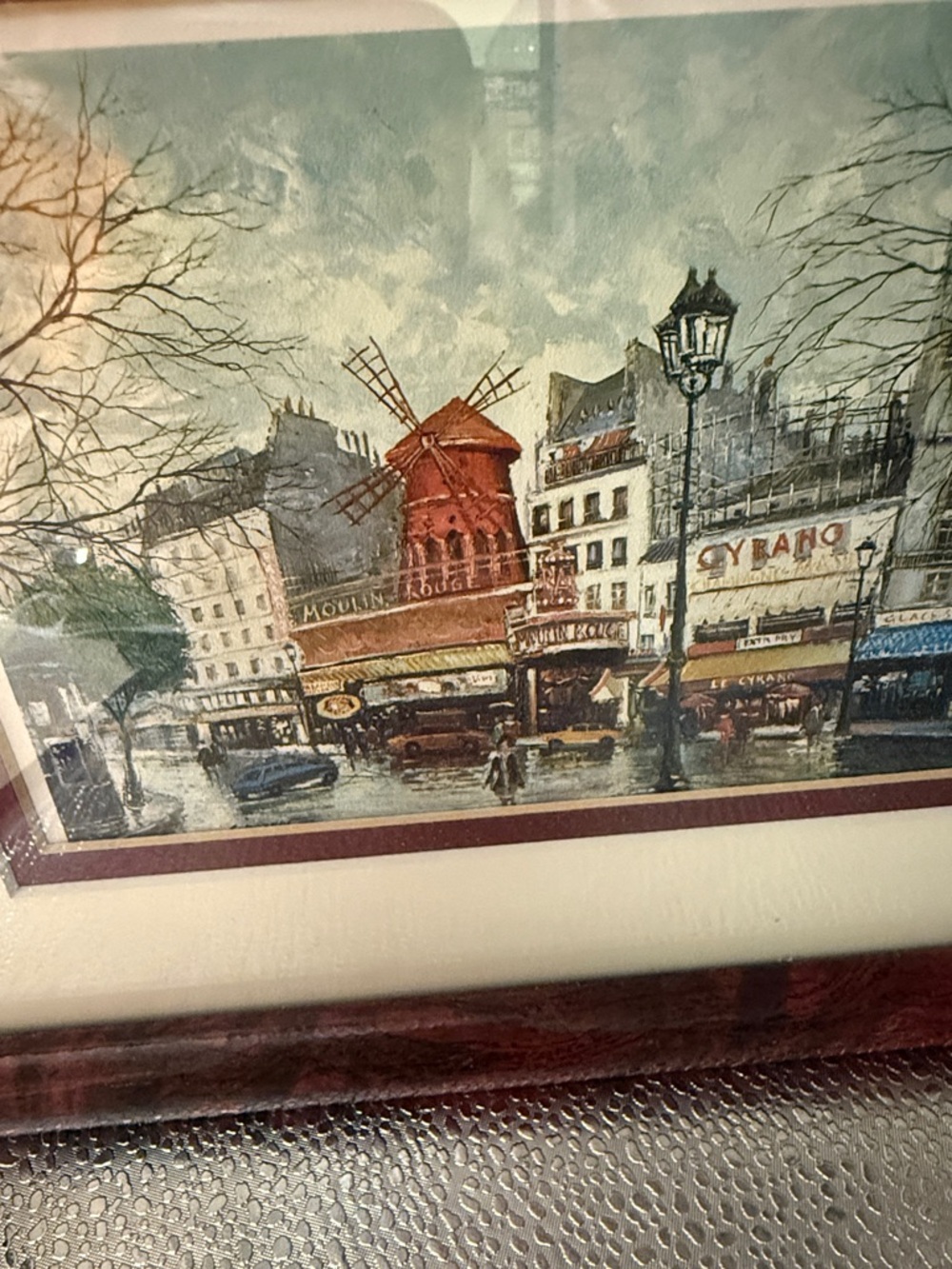 Vintage Print by Georges B. The Moulin Rouge in Paris - Picture 2 of 10